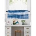 thumbnail image 5 of Valances for Windows Abstract Mottled Texture Rod Pocket Cafe Window Treatments Valance Curtains for Kitchen Bathroom Laundry Basement Windows 42"x12", 5 of 9
