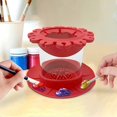 thumbnail image 2 of Paint Brush Cleaner Rinse Cup Fine Art, Studio, Classroom Brushes Holder & Silicone Cleaning System For Acrylic Xxf, 2 of 3
