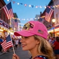 thumbnail image 6 of TOWED22 250 Anniversary USA Hat, Adjustable 250 Year American Anniversary Hat, Fully embroidered style F, 6 of 9