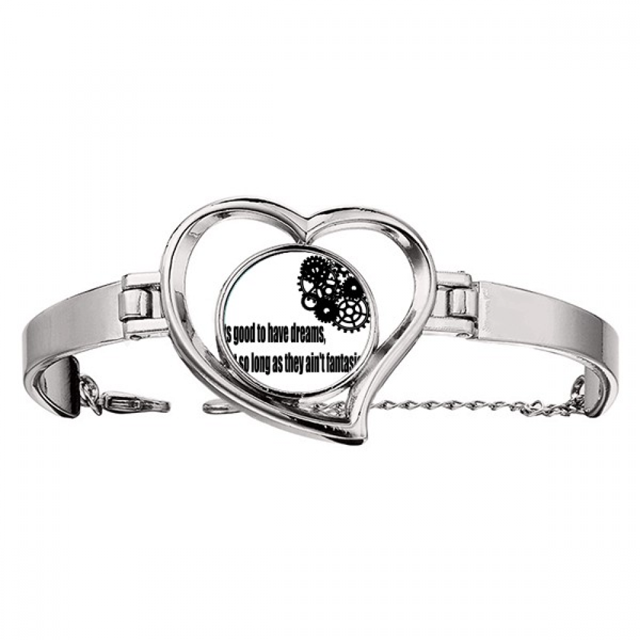 Sueño y realidad. Pulsera pulsera de joyería en forma de corazón Unbranded M