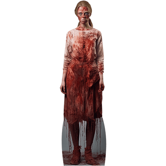 Halloween (Bloody Girl) Lifesize Cardboard Cutout Standee