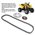 thumbnail image 4 of 100 Links 428 Chain, High Hardness 428 38T Rear Sprocket Efficient  for Go Karts, 4 of 8