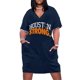 thumbnail image 2 of HOUSTON STRONG. Vestido holgado con bolsillos. Vestido de noche para mujer. Vestidos de fiesta., 2 of 7