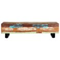 thumbnail image 3 of vidaXL Coffee Table 47.2"x19.7"x11.8" Solid Reclaimed Wood and Steel, 3 of 10