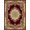 Burgundy Red, Pattern 19, variant on ODIKA 8'x10' Washable Area Rug Non-Shedding, Easy Care, Oriental Medallion With Floral Border And Ornate Scroll Motifs Vintage Flowing for King Size Bedroom Under Bed, Master Suite