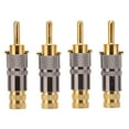 thumbnail image 2 of Enchufe de cable de audio, Profesional de altavoz de altavoces de altavoces firmemento conectado con plátano de altavoces de altavoces con un altavoces con cable de altavoces, 2 of 7