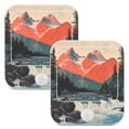 thumbnail image 7 of Yayeee 2-Pack Plug in LED Night Lights with Light Sensors Motion Detectors, Mountains at Dawn, 7 of 7