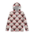 thumbnail image 3 of Sudadera con capucha con estampado 3D de Pug y animales para hombre, sudadera con capucha con estampado de perro, sudadera informal de manga larga a la moda para la calle, 3 of 5