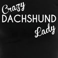 thumbnail image 3 of CafePress - Crazy Dachshund Lady Pajamas - Women's Dark Pajamas, 3 of 4