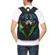 thumbnail image 4 of Easygdp Realistic Style Wolf Warrior Mochila de Gran Capacidad Minimalista Ideal para Escuela, Viajes y Uso Diario, 4 of 6