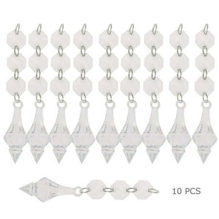 

Water Drop Pendant 14Mm Octagonal Bead String Wedding Props Road Guide Decoration Bead Curtain Interior Decoration Ornaments