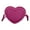 Black, variant on Small Vintage style Purse Chic and Feminine Crossbody Bags Heart Shaped Handbag