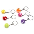 thumbnail image 2 of Mini Tennis Ball Key Chain Key Ring Decoration Accessory Gift for Sport Fans, 2 of 8