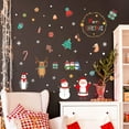 thumbnail image 6 of Christmas Window Stickers Christmas Wall Sticker Kids Room Wall Decals Merry Christmas Decorations For Home New Year Stickers, 6 of 9