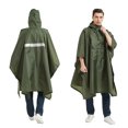 thumbnail image 4 of Poncho HUOGUO, tres en uno, multifunción, impermeable, para adultos, 4 of 5