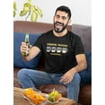 thumbnail image 2 of Drink Mode Loading T-Shirt Men -Smartprints Designs, Male Small, 2 of 4