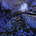 thumbnail image 3 of Men’s Victorian Gothic Steampunk Vest Paisley Formal Waistcoat Large Size Western Suit, 3 of 7