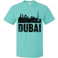 thumbnail image 3 of Inktastic Dubai City Skyline with Grunge T-Shirt, 3 of 5