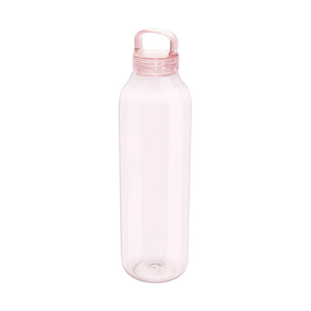 Cilindro de plástico Wellington ergonómico/900ml de capacidad rosa 7.5 x 27