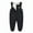 Black(B), variant on Toddler Snow Pants Suspender Snow Bib Ski Pants Snowsuit Dinosaur Print Infant Sleeveless Ski Bib Overalls Fleece Lined Winter Warm Rompers Jumpsuit for Boys Girls 6M-5T