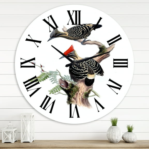 Designart 1 in Quartz Traditional Wall Clock