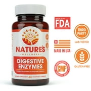 Digestive Enzymes Complete - Advanced Multi Enzyme Supplement for Better Digestion & Absorption. Help Gas Relief, Discomfort, Bloating, IBS, Gluten & Lactose Intolerance