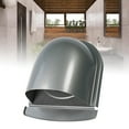 304 Stainless Steel Exhaust Hood Weatherproof Round Ventilation Grill