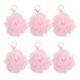 thumbnail image 1 of unbranded 6Ud Llavero Con Charms De Ballet Y Esponjosos Con Anillas Metálicas Resistentes, 1 of 6