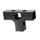 thumbnail image 5 of Conector de abrazadera para tubo cuadrado de 1" x 1" para accesorios de stand, ligero y resistente. Forma de T negra, 5 of 9