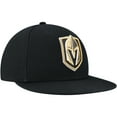 thumbnail image 3 of Men's Fanatics Black Vegas Golden Knights Core Fitted Hat, 3 of 4