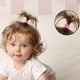 thumbnail image 4 of Laklulu 100 piezas de cintas para el pelo de bebé, cintas para el pelo de algodón sin costuras para niñas y niños, pequeñas gomas para el pelo suaves multicolores, soportes para cola de caballo, 4 of 5