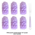 thumbnail image 2 of White Peach Scent Electrostatic Duster Electrostatic Adsorption Multi-Function Dust Duster Household Cleaning B, 2 of 6