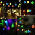 thumbnail image 4 of Solar Fairy Lights, 50 LED 7M/23FT Solar String Lights Waterproof 8 Modes Solar Powered Fairy Lights for Festival Decoration(Multi Colour), 4 of 7