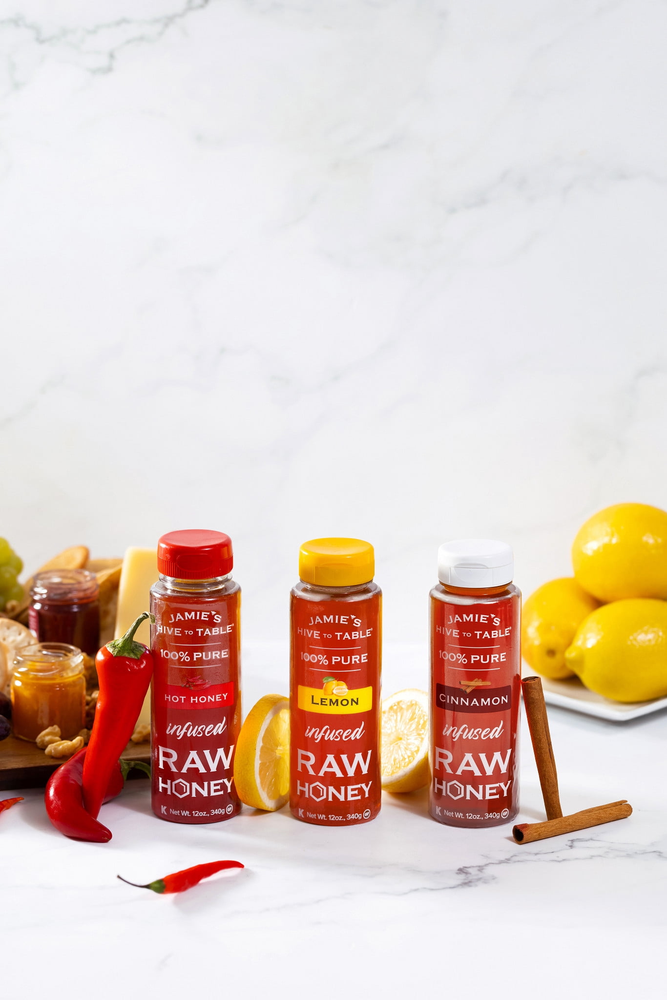 Jamie's Hive To Table Infused Honey Gift Set
