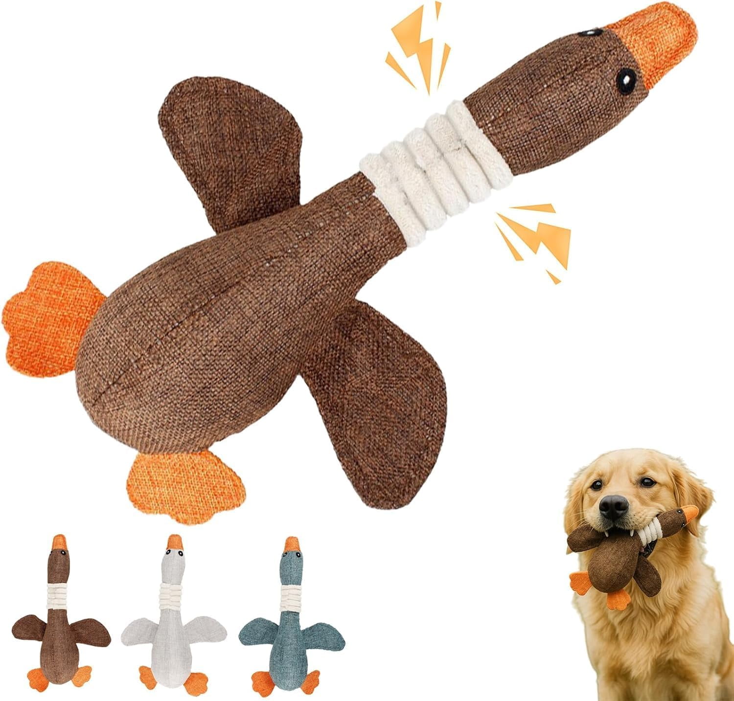 Hyper Pet Flying Fabric Green Duck Bungy Neck Slingshot