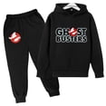 thumbnail image 2 of Cazafantasmas - Sudadera con capucha y pantalones de chándal para niños de 2 a 13 años con estampado divertido de dibujos animados para primavera y otoño, 2 of 5