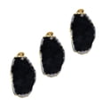 thumbnail image 2 of Gymnture winter 3 Irregular Agate Stone Slice Pendant DIY Necklace Sweater Zipper, 2 of 10