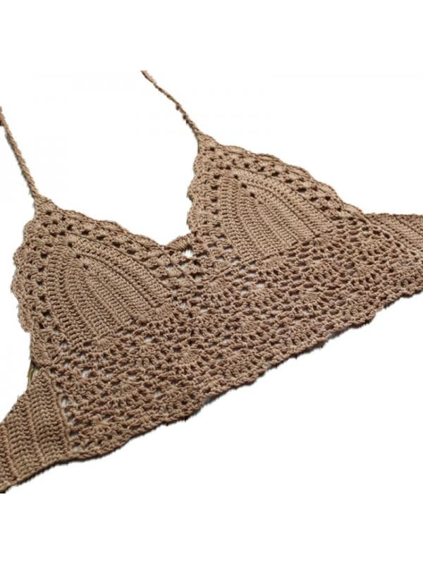 crochet bralette halter