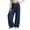 Dark Blue, variant on Girls Corduroy Pants Kids Wide Leg Trousers Teen Girl Casual Baggy Pant Tween Girl Solid Color Regular Fit Pantalones with Pocket Girl Clothes