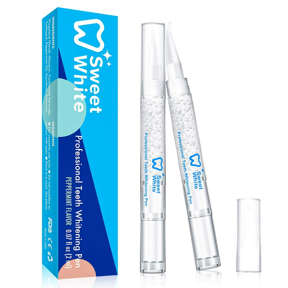 SweetWhite Teeth Whitening Pen (2 Pack), Professional ...