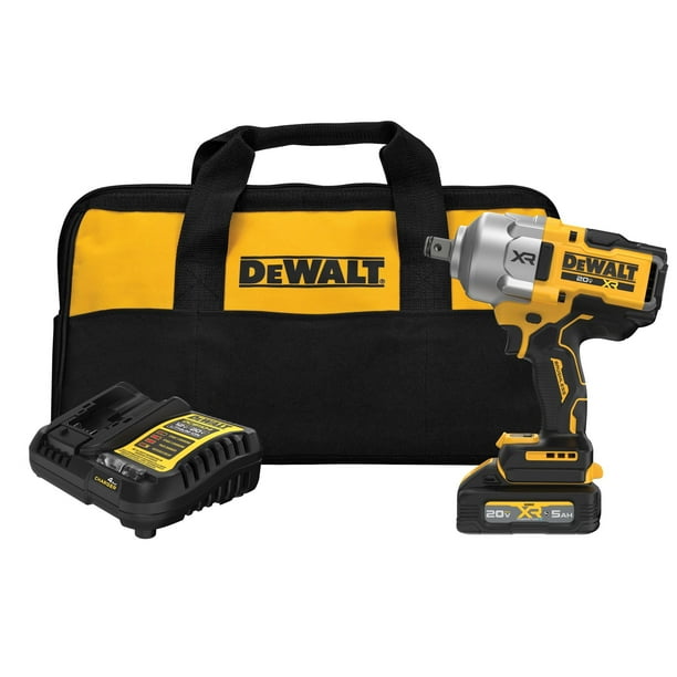 Llave de impacto inalámbrica DEWALT 20V MAX XR 3/4 con batería