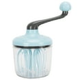 thumbnail image 1 of Egg Beater, 4 Shafts Rotate Milk Frother Gear Rotation Design Hand-crank Egg Beater Kitchen Appliance Semi-Automatic  for Cook and Bake, 1 of 8