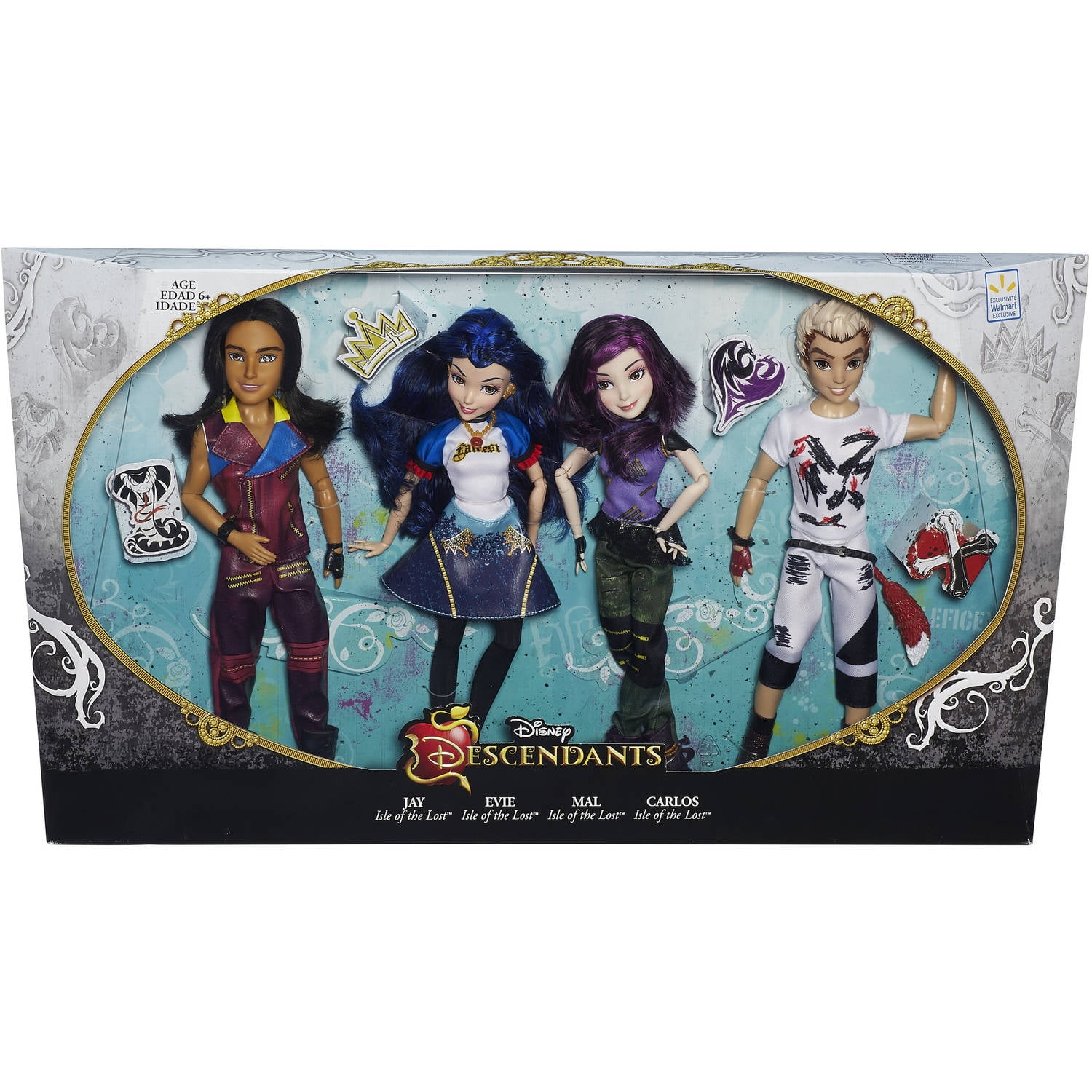 carlos descendants doll walmart