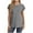 Dark Gray, variant on yillto Womens Basic Tshirts Round Neck Short Sleeve Summer Causal Shirt Plain Loose Tee Tops for Women