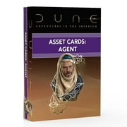 Dune: Asset Cards - Agent Expansion Deck - Dune Adventures in the Imperium, 56 Cards RPG Expansion, Accessory Pack, Each Card Details An Individual Asset, Role-Playing Game