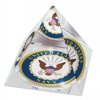 Sport Collectors Guild USNPYR110 High Quality Crystal Pyramid With Branch'S Logo Picture