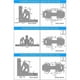 thumbnail image 5 of 10 piezas de bisagras para puertas de armarios con tornillos para bisagras, bisagra invisible, bisagra de cierre suave para puertas de armarios de cocina, bisagra de 90 grados para puertas de muebles, 5 of 5