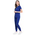 thumbnail image 1 of Traje quirúrgico de dentista oral para mujer, traje de lavado de manos dividido, traje de enfermera de hospital elástico de secado rápido, 1 of 6