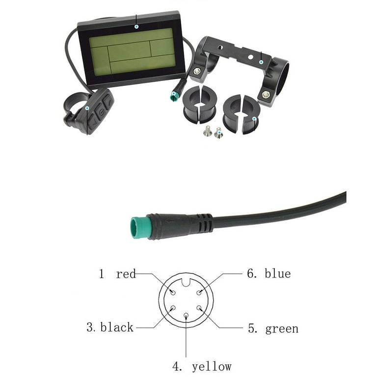 Ebike LCD ディスプレイ メーター E-Bike KT-LCD3U 計器 Amazon.co.jp: Ebike LCD ディスプレイ メーター E-Bike KT
