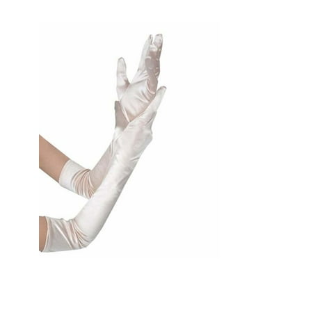 

Women s Formal Gloves Silk Solid Luxury Ppera Length Mittens For Party Evening Bridal Wedding